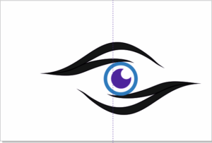 گام دهم طراحی لوگوی چشم