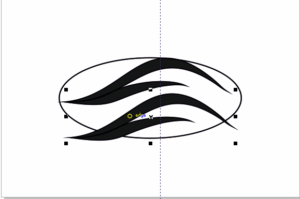 گام سوم طراحی لوگوی چشم