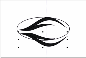 گام چهارم طراحی لوگوی چشم